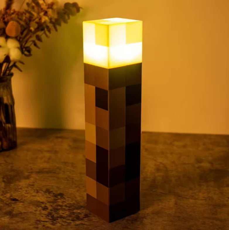 Lámpara de Antorcha Minecraft