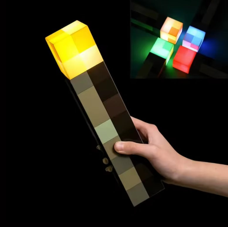 Lámpara de Antorcha Minecraft