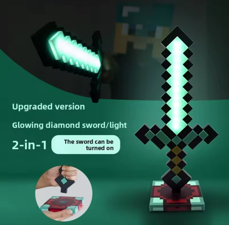 Lámpara de Espada Minecraft