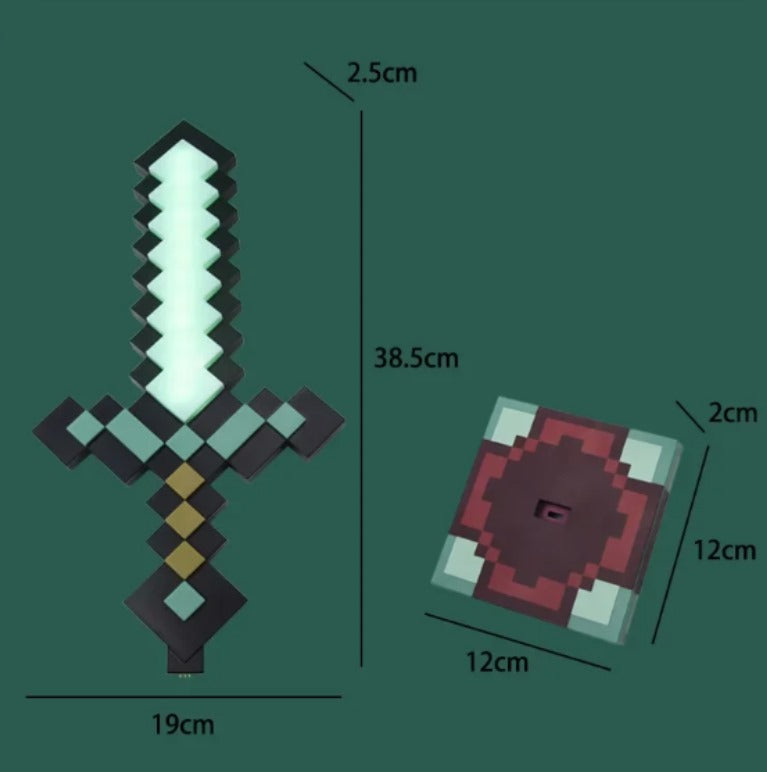 Lámpara de Espada Minecraft