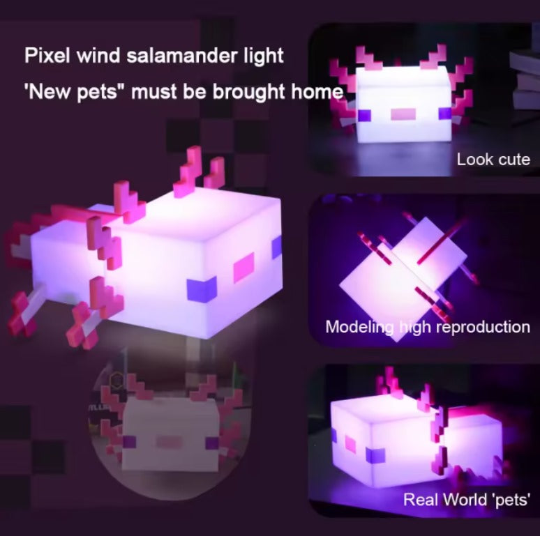 Lámpara de Ajolote Minecraft