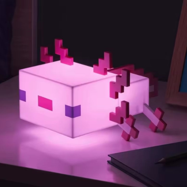 Lámpara de Ajolote Minecraft